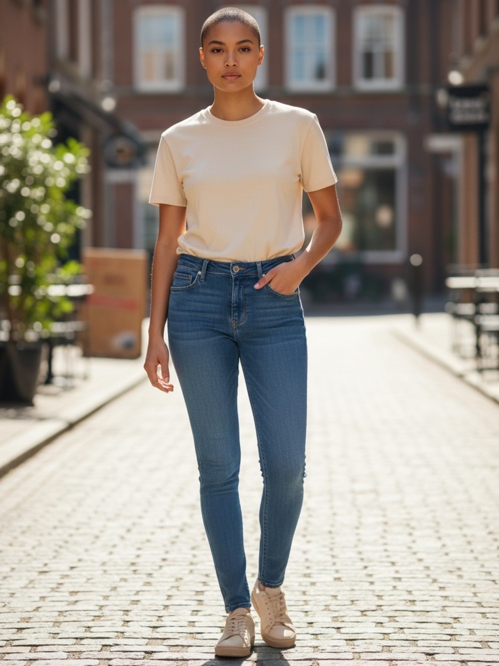 Levi's Mid Blue Skinny Jeans - Classic Slim Fit